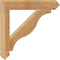 Ekena Millwork Funston Arts & Crafts Rough Sawn Bracket, Western Red Cedar, 4"W x 26"D x 26"H BKT04X26X26FST03RWR - alternate 4